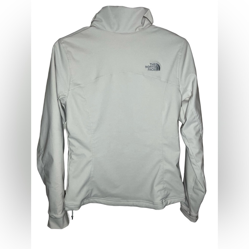 The North Face Women’s White Soft Shell Jacket Size S - Excellent Condition - Picture 5 of 8
